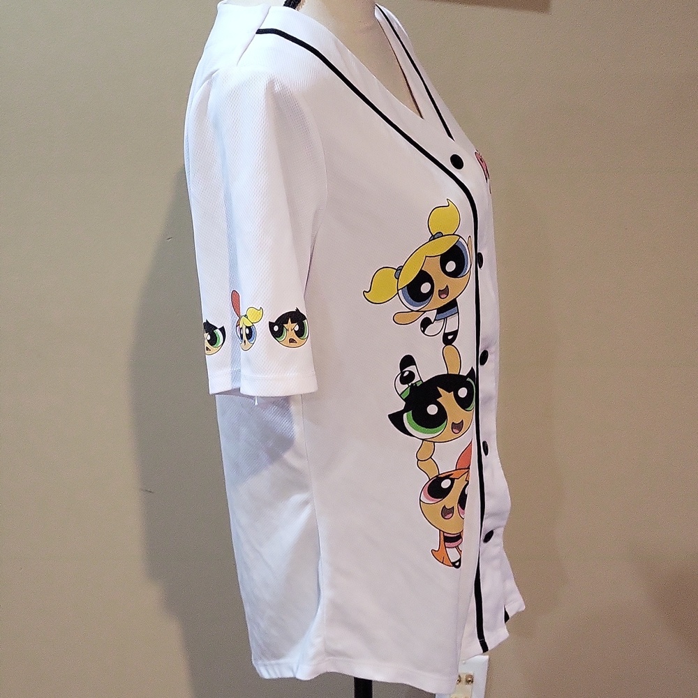 Cartoon Network The Powerpuff Girls Graphic Baseball Shirt - Picture 6 of 16